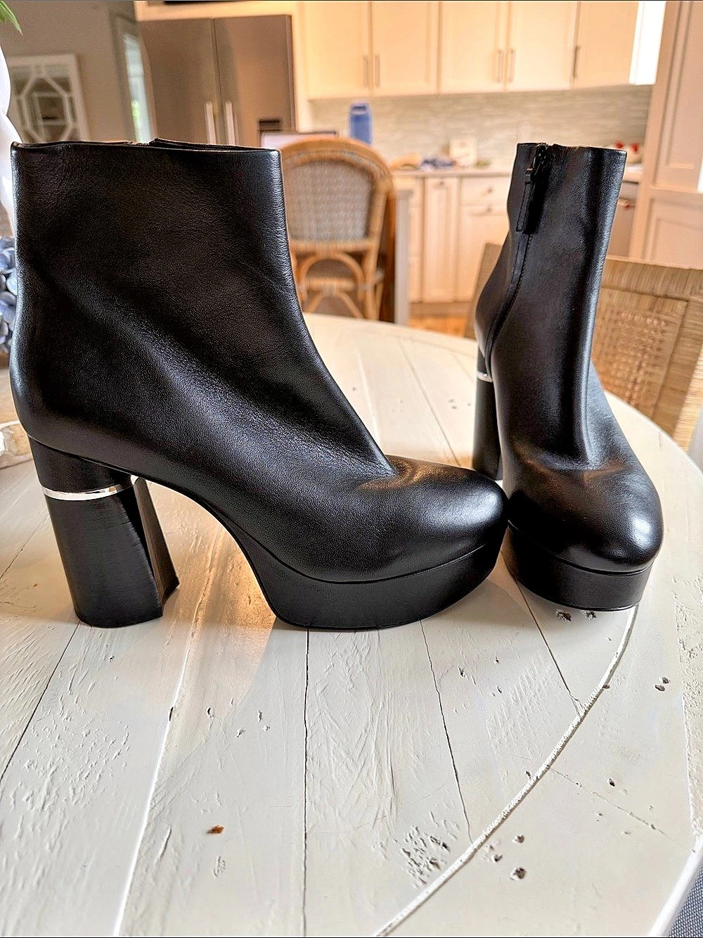 Never Worn 3.1 Phillip Lim Black Platform Ankle Boots - Size 40